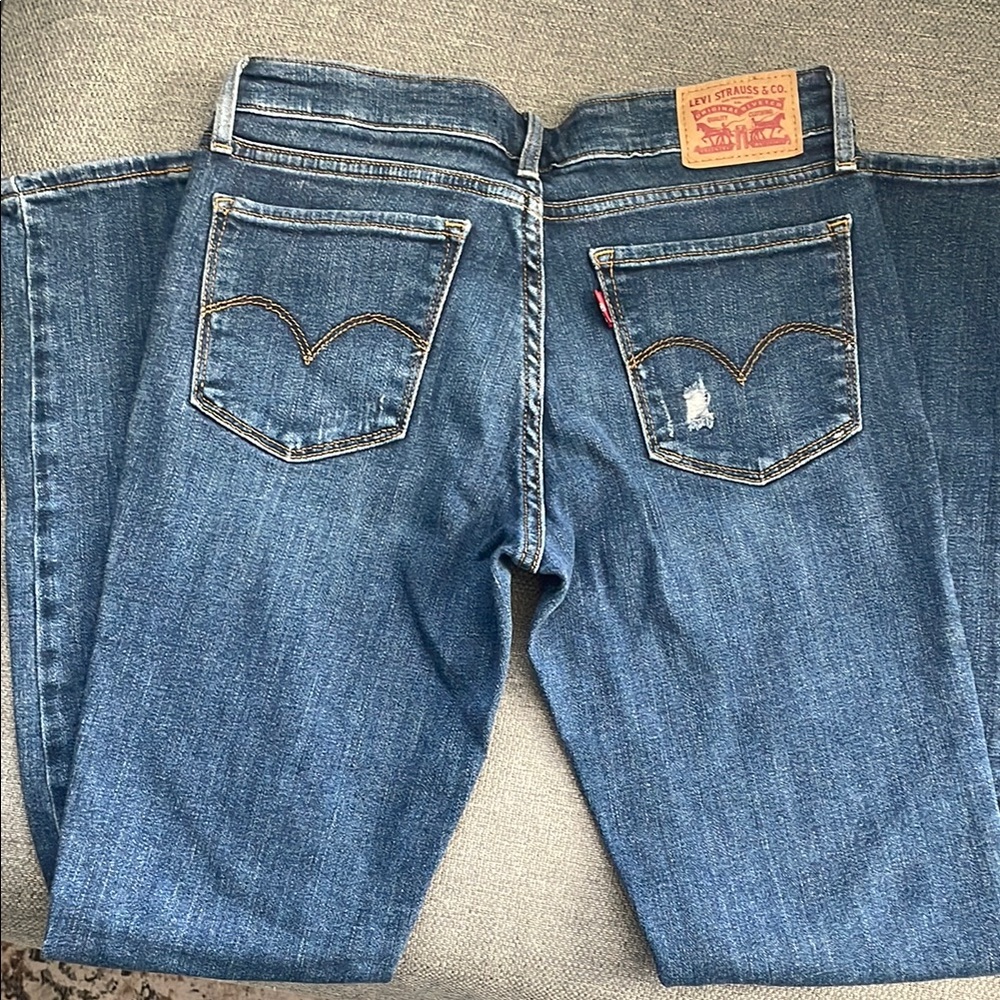 Levi's Women's Blue Jeans 711